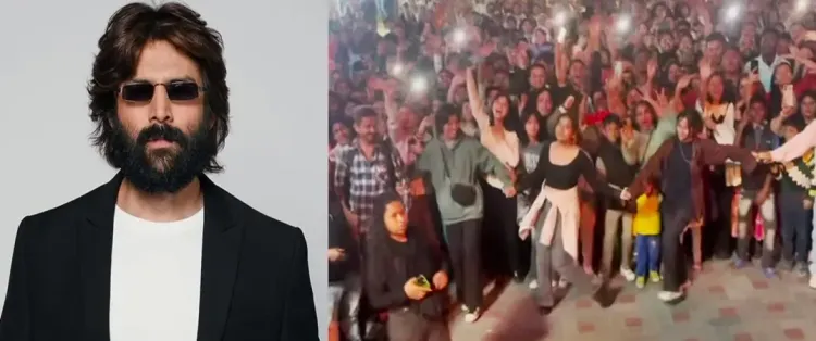 Kartik Aaryan Grateful for the Outpouring of Affection from Fans in Gangtok