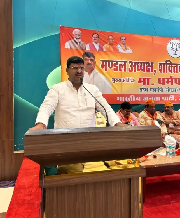 क्या कार्यकर्ता बूथ का स्तम्भ हैं? सजगता से मिलेगी सफलता: धर्मपाल सिंह