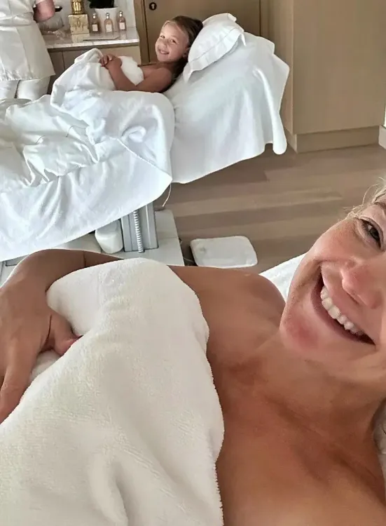 Kate Hudson and Daughter Rani Share Sweet Spa Day Moments