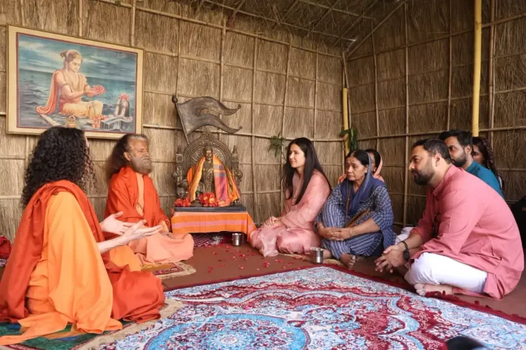 Katrina Kaif and Veena Kaushal Explore Maha Kumbh in Prayagraj