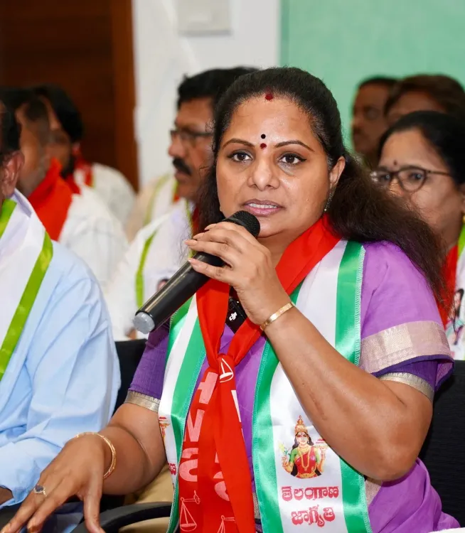 Is Kavitha Pointing Fingers at Harish Rao and Former MPs for CBI Inquiry Against KCR?