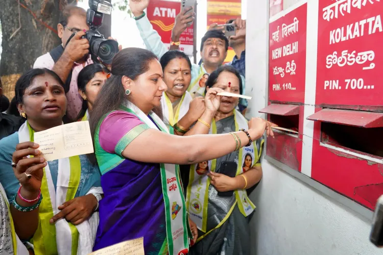 Has Kavitha Initiated a Postcard Movement for Telangana's Women?