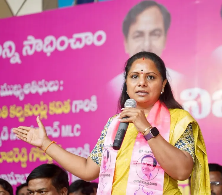 Kavitha's 'Pink Book' Warning to Those Targeting BRS Workers