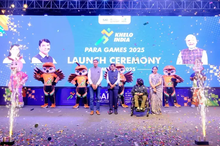 Khelo India Para Games 2025: Anthem, Mascot, and Logo Unveiled with Sports Minister Mandaviya