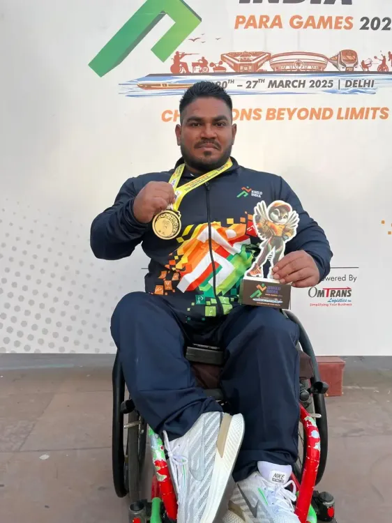 KIPG: Bihar’s Jhandu Kumar, Son of a Vegetable Vendor, Aims for the 2028 Paralympics