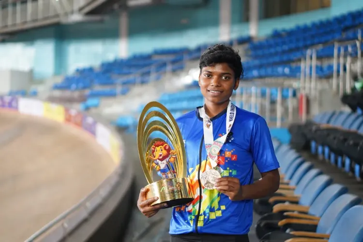 How Did Sabina, the Daughter of a Daily-Wager, Win Three Medals at KIYG 2025?