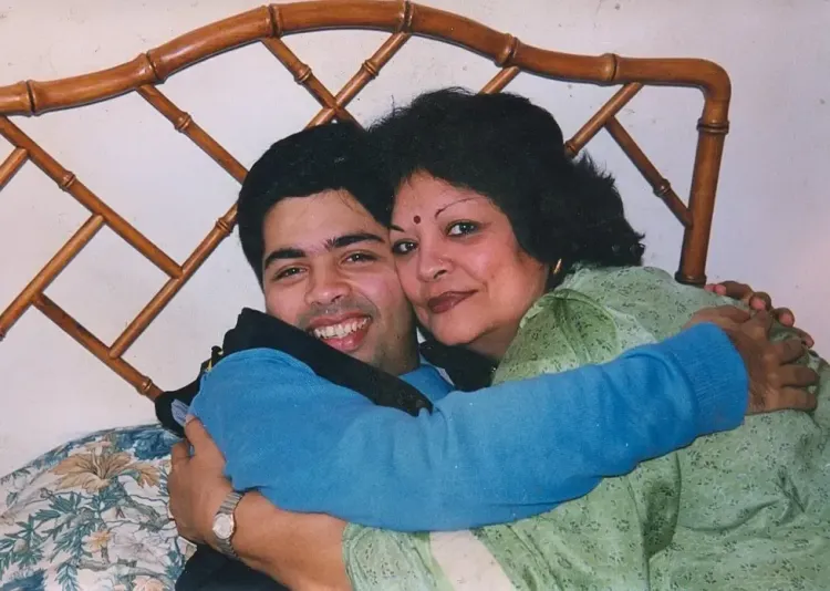 Karan Johar Celebrates Hiroo's 82nd Birthday with Love