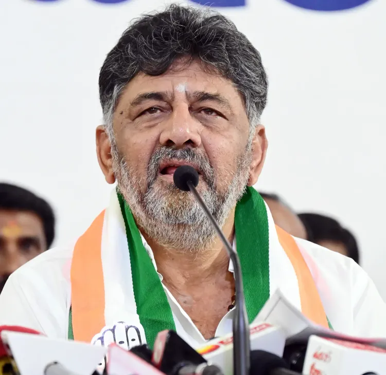 Shivakumar Seeks Divine Intervention Amidst Congress Turmoil in Karnataka