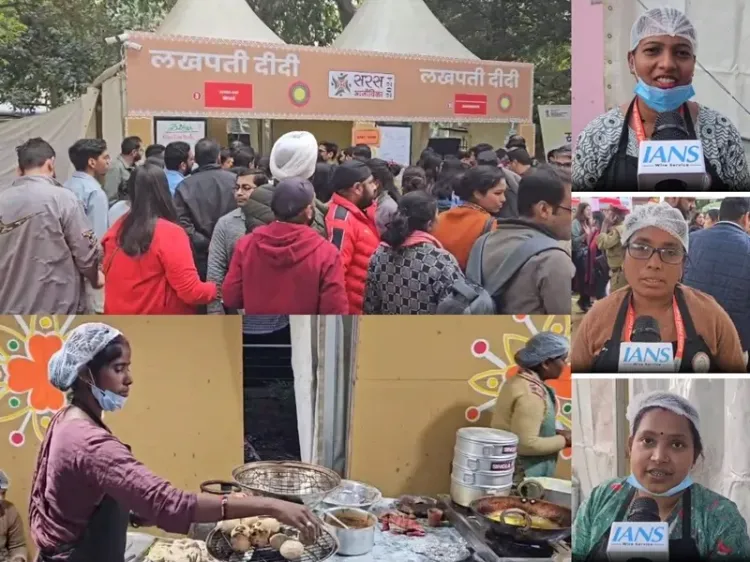 Culinary Wonders of 'Lakhpati Didis' Featured at Delhi's Food Festival