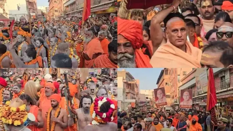 Tens of Thousands of Naga Sadhus and Devotees Gather at Kashi Vishwanath for Maha Shivratri