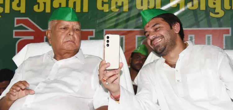 Why Did Lalu Prasad Yadav Expel His Son Tej Pratap from RJD?