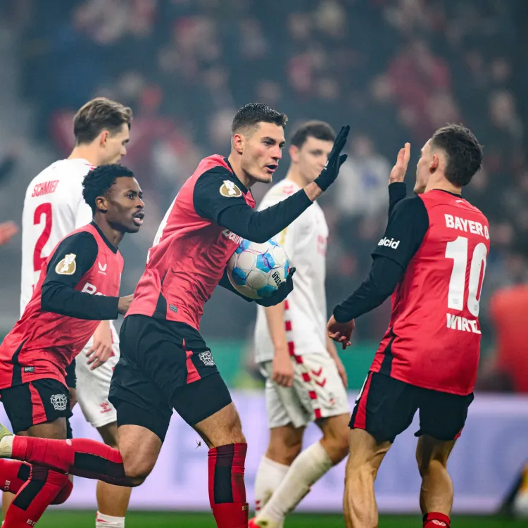 Bayer Leverkusen Overcomes Cologne to Reach German Cup Semifinals