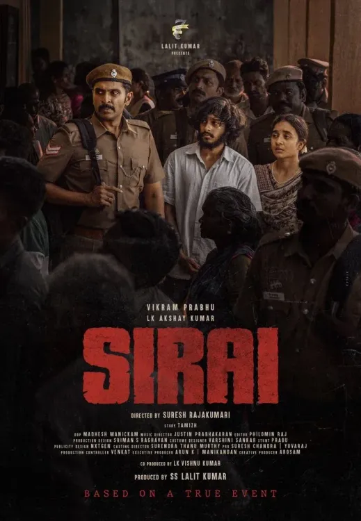 What’s the First Look of Lokesh Kanakaraj’s 'Sirai' Featuring Vikram Prabhu and L K Akshay Kumar?