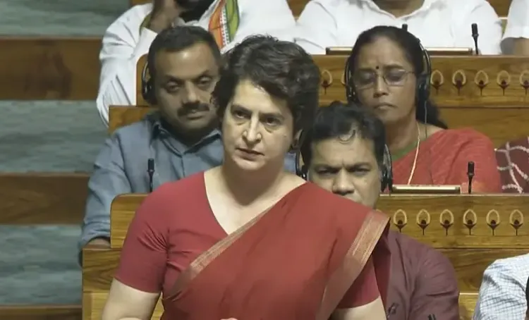 क्या प्रियंका गांधी ने लोकसभा में सरकार पर हमला किया, पहलगाम आतंकी हमले को लेकर सवाल उठाए?