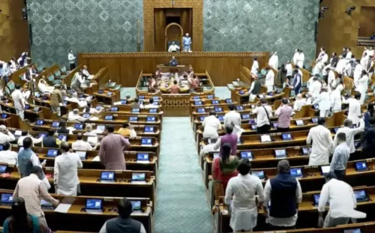 Why Was the LS Adjourned Amidst Chaos Over Voter Roll Revisions?