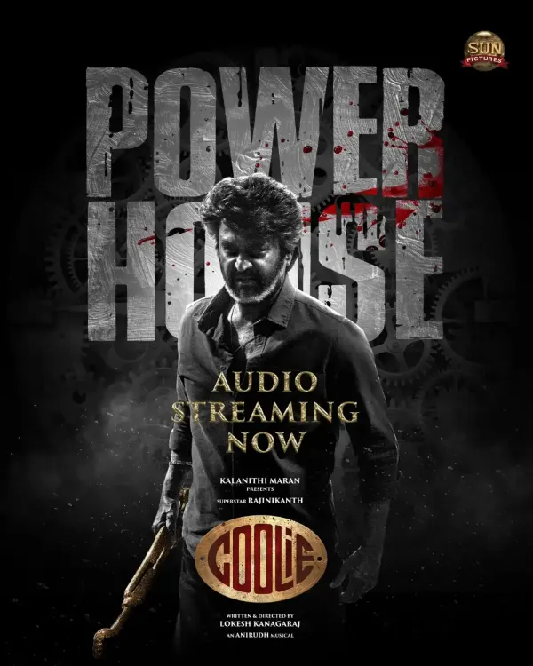 What’s the Buzz Around the Lyric Video for 'Powerhouse' from Rajinikanth's Coolie?