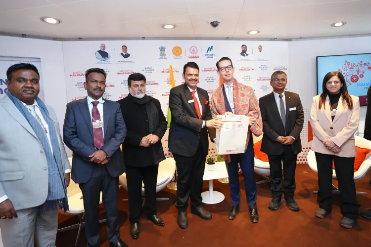 Maharashtra Government Secures 18 MoUs for Rs 4.99 Lakh Crore Investments in Davos