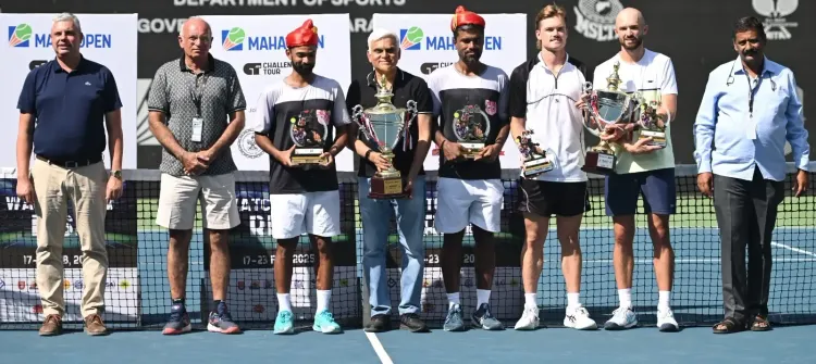 Maha Open ATP Challenger: Jeevan and Prashanth Clinch Doubles Title