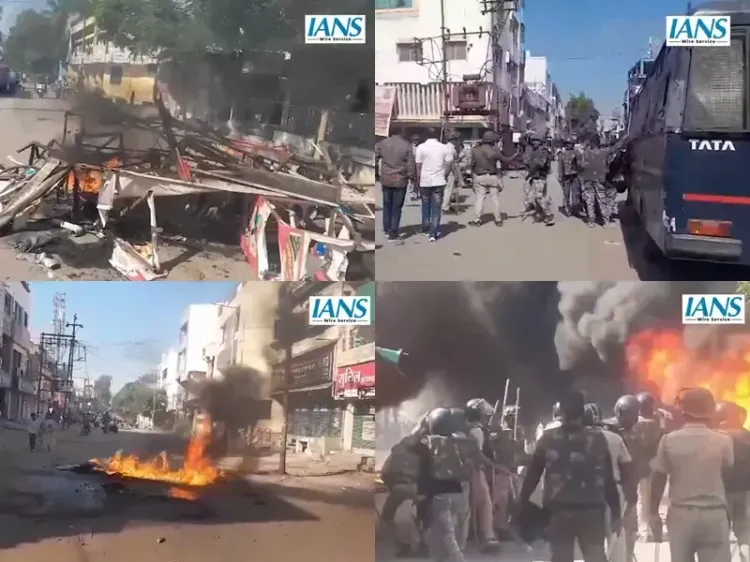 Maharashtra: 40 Arrested Amidst Parbhani Violence; MVA Criticizes Attack on Ambedkar Statue