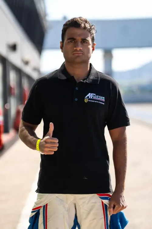 Mahaveer Raghunathan to spearhead Indian team with AF Corse in Italian GT Championship