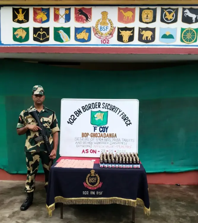 Did BSF Just Seize Major Narcotics at the Indo-Bangladesh Border?