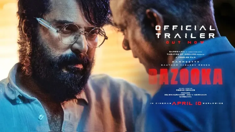 Producers of Gautham Menon and Mammootty's ‘Bazooka’ Unveil Gripping Trailer