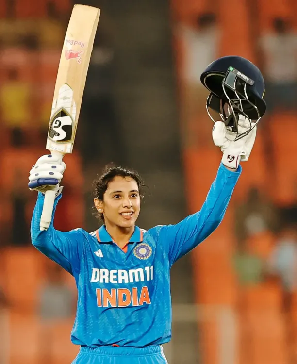 Smriti Mandhana Advances to Second in ODI and Third in T20I Batting Rankings