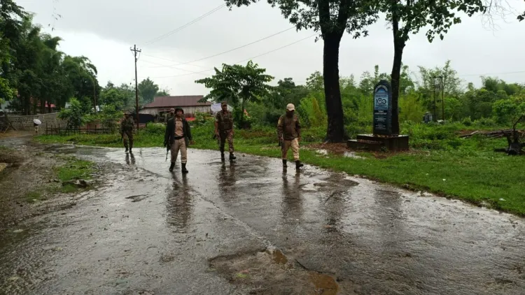 How is the Manipur government ensuring security for farmers?