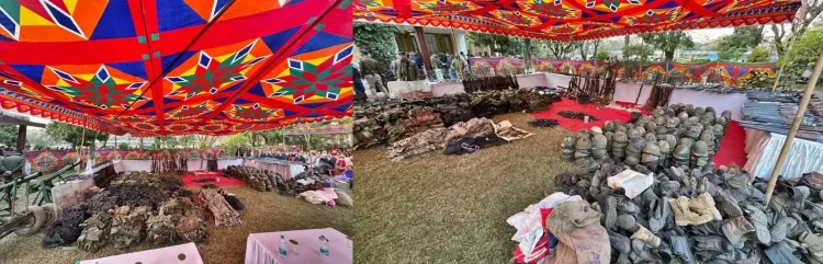 Manipur: Additional 307 Looted Arms and Ammunition Surrendered Ahead of Deadline