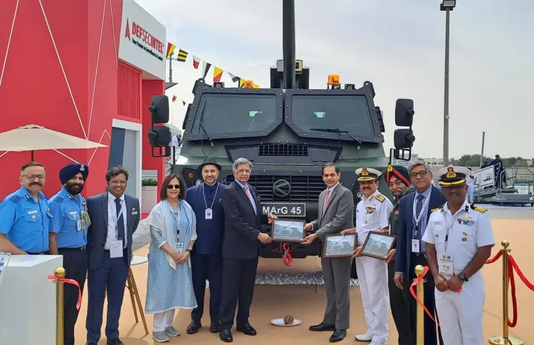 MArG 155mm/45 Cal Gun System Unveiled at IDEX Abu Dhabi