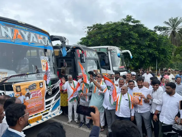 Will the Congress's 'Dharma Vijaya Yatra' in Karnataka Counter the BJP's Campaigns?