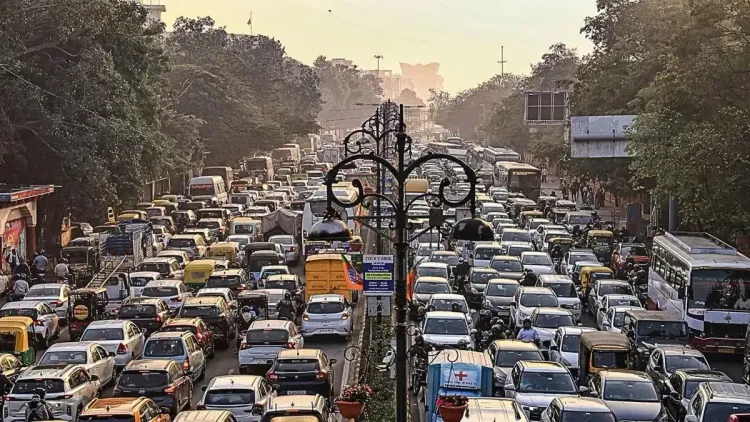 Bengaluru Sees 2-Km Traffic Snarl Amidst Aero India 2025