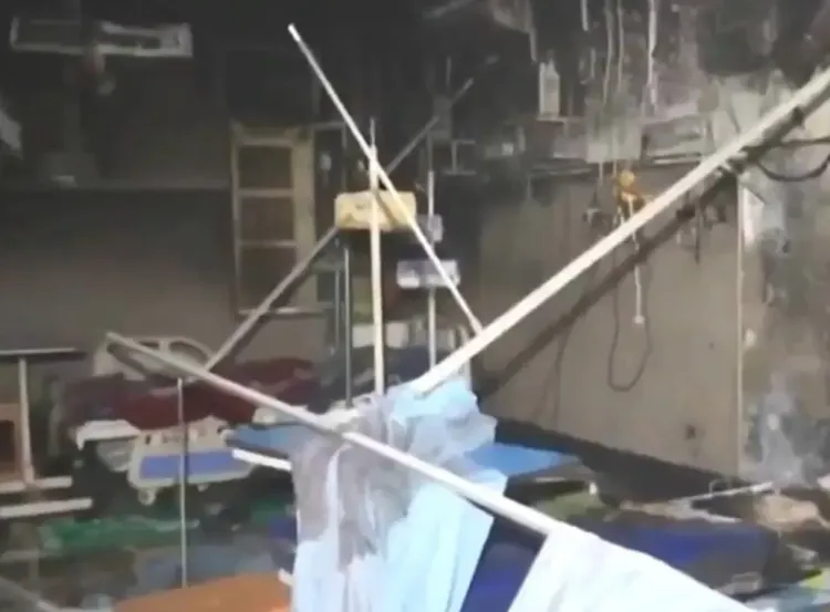 Major Blaze in Gwalior Hospital; All Patients Evacuated