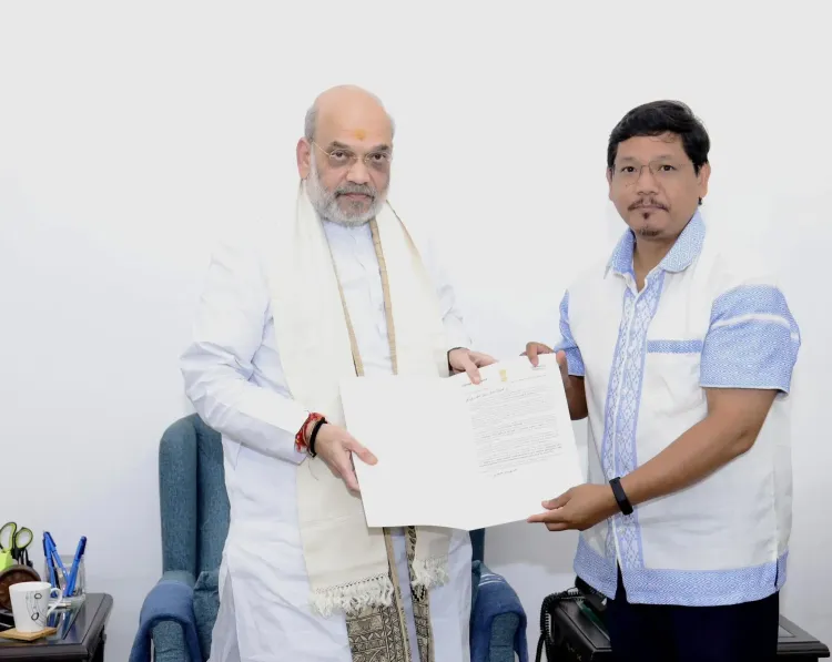What Did Meghalaya CM Discuss with HM Amit Shah?