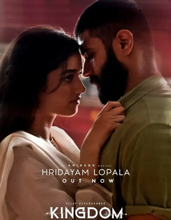 Is Mellifluous First Single 'Hridayam Lopala' from Vijay Deverakonda's 'Kingdom' Teasing a Gripping Story Ahead?