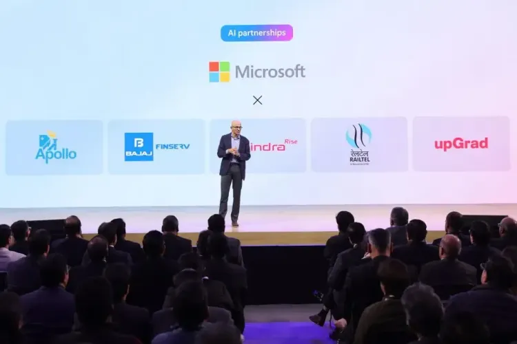 Microsoft Collaborates with Government on India AI Initiative to Train 500,000 Individuals by 2026