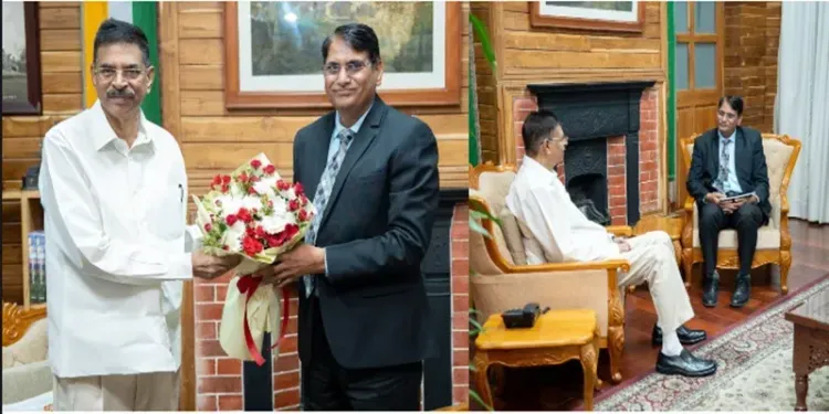 Khilli Ram Meena Assumes Role as Mizoram's Chief Secretary