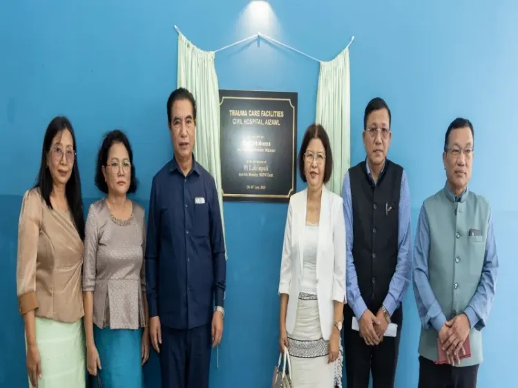 How is Mizoram Enhancing Health Infrastructure?
