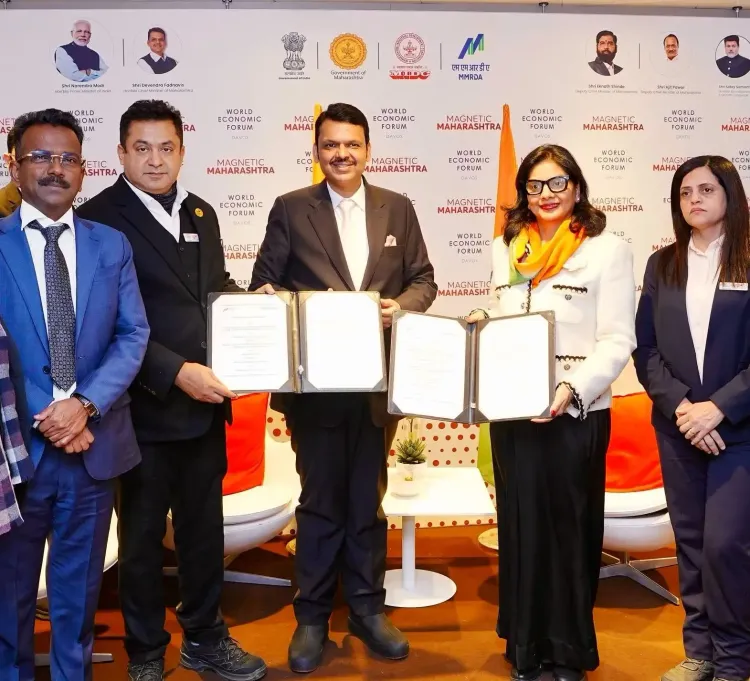 MMRDA Signs MoUs Valued at ₹3.5 Lakh Crores in Davos