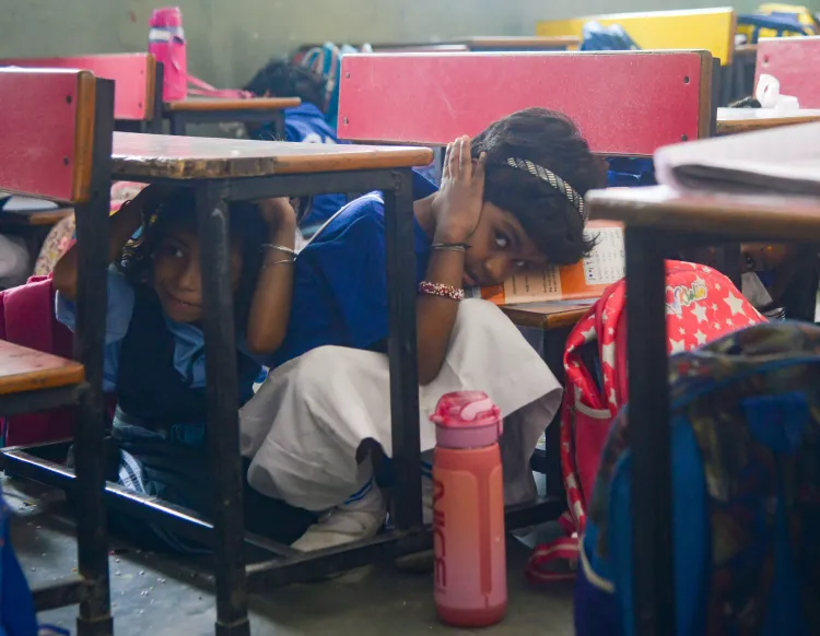 What Happened During the Mock Drill Conducted at Four Locations in Hyderabad?