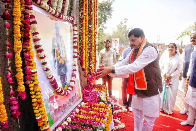 Madhya Pradesh CM Honors Former PM Vajpayee with Statue in Morena