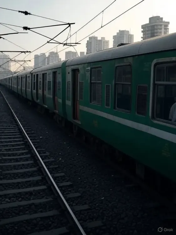 क्या मुंबई में भारी बारिश ने ट्रेन सेवाओं को प्रभावित किया?