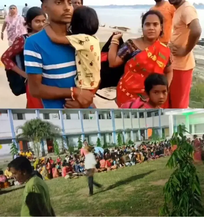 Murshidabad Unrest: Hindus Escape to Safety; Suvendu Adhikari Shares Footage