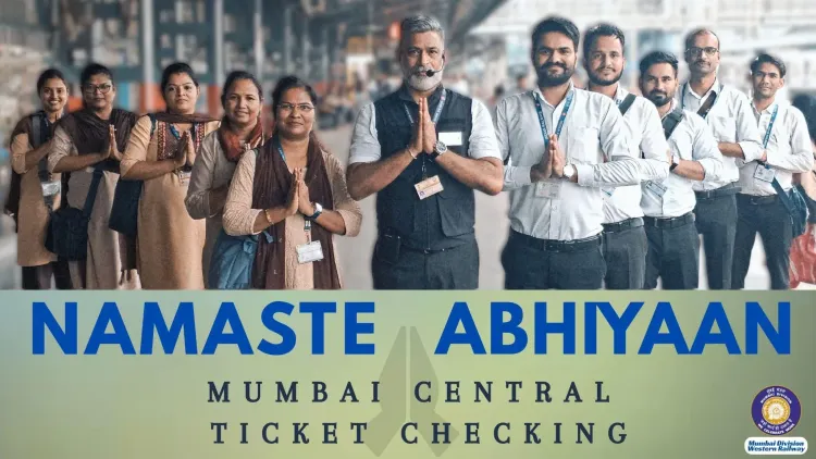 How many ticketless travellers were detected under NAMASTE Abhiyan?