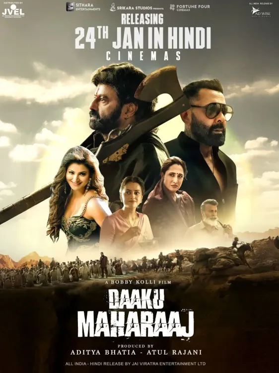 Release Date Announced for Nandamuri Balakrishna's 'Daaku Maharaaj' in Hindi