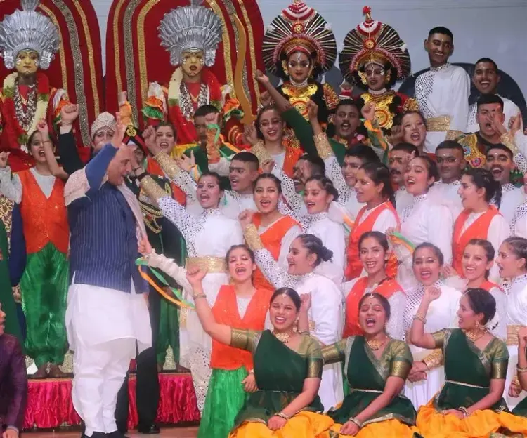 Rajnath Singh: NCC Cadets are National Treasures