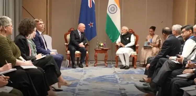 New Zealand Prime Minister Christopher Luxon Arrives in Delhi Today