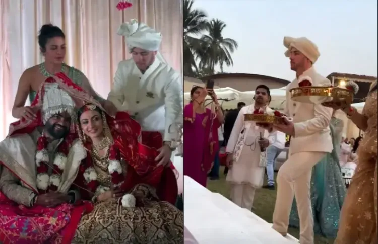 Nick Jonas Embraces Indian Culture at Siddharth Chopra’s Wedding