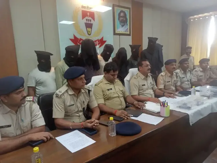 Nine Criminals Arrested in Hazaribagh: Who Are They?