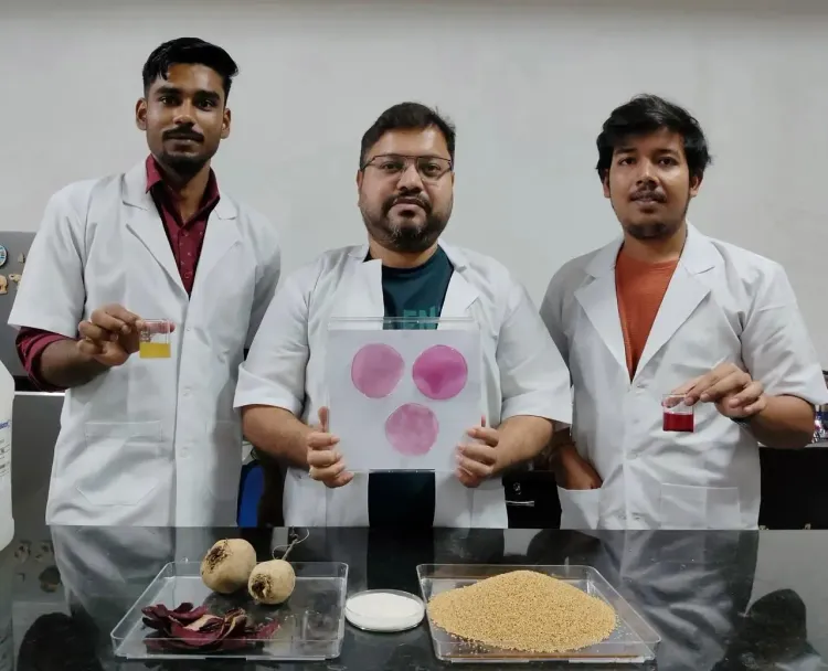 Innovative Kodo Millet and Beetroot Extract Packaging by NIT Rourkela Team to Preserve Seafood Freshness